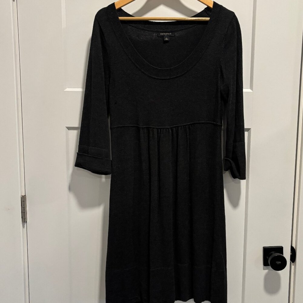 Banana Republic Gray Sweater Dress